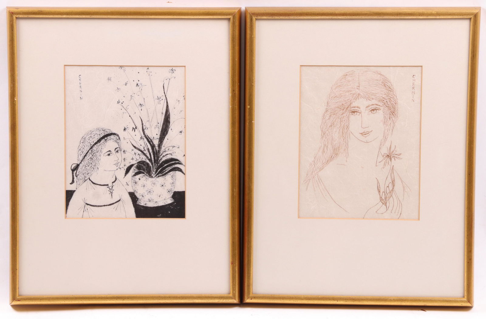 Chernin, Two Works on Paper (1 of 10)