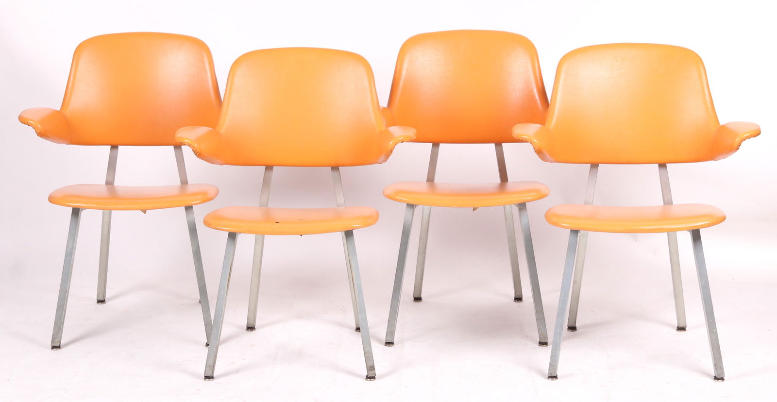 A Set of Four Shaw Walker Mid Century Chairs (1 of 15)