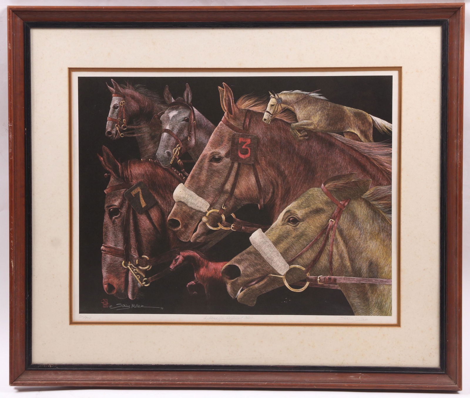 Sally Miller, Lithograph, Horse Interest (1 of 8)