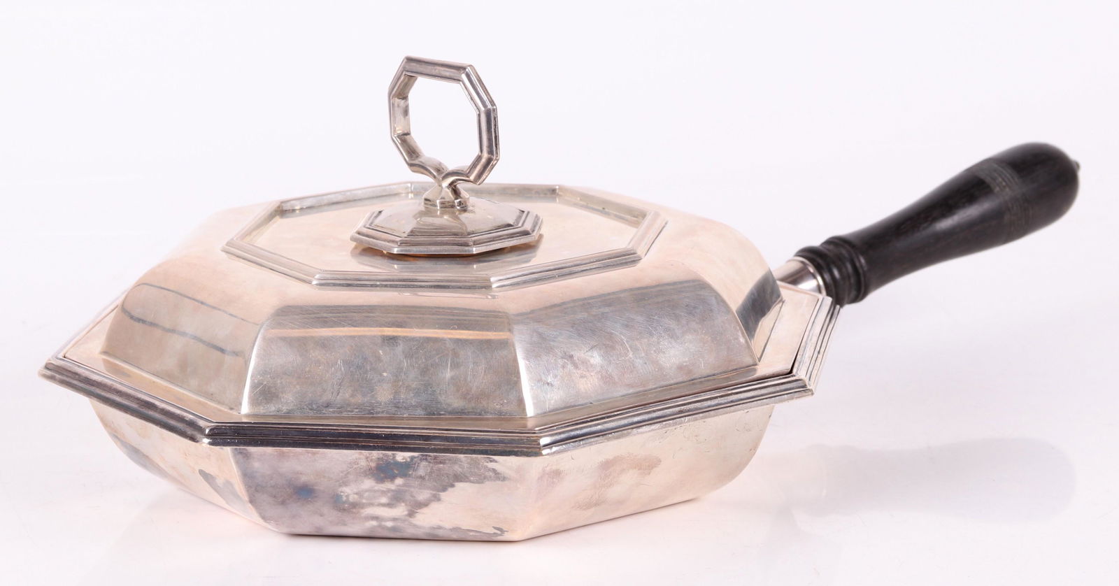 A Large Sterling Silver Covered Server, London 1914 (1 of 8)