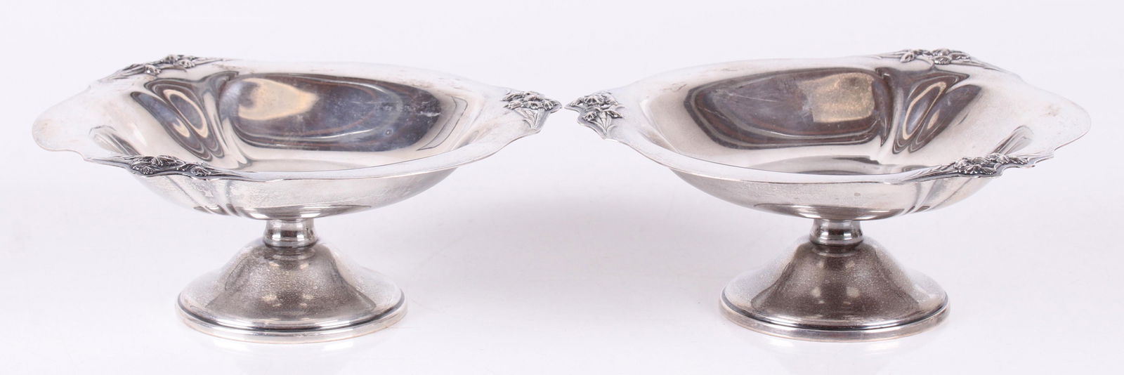 Two Sterling Compotes, Silver Iris by International (1 of 7)