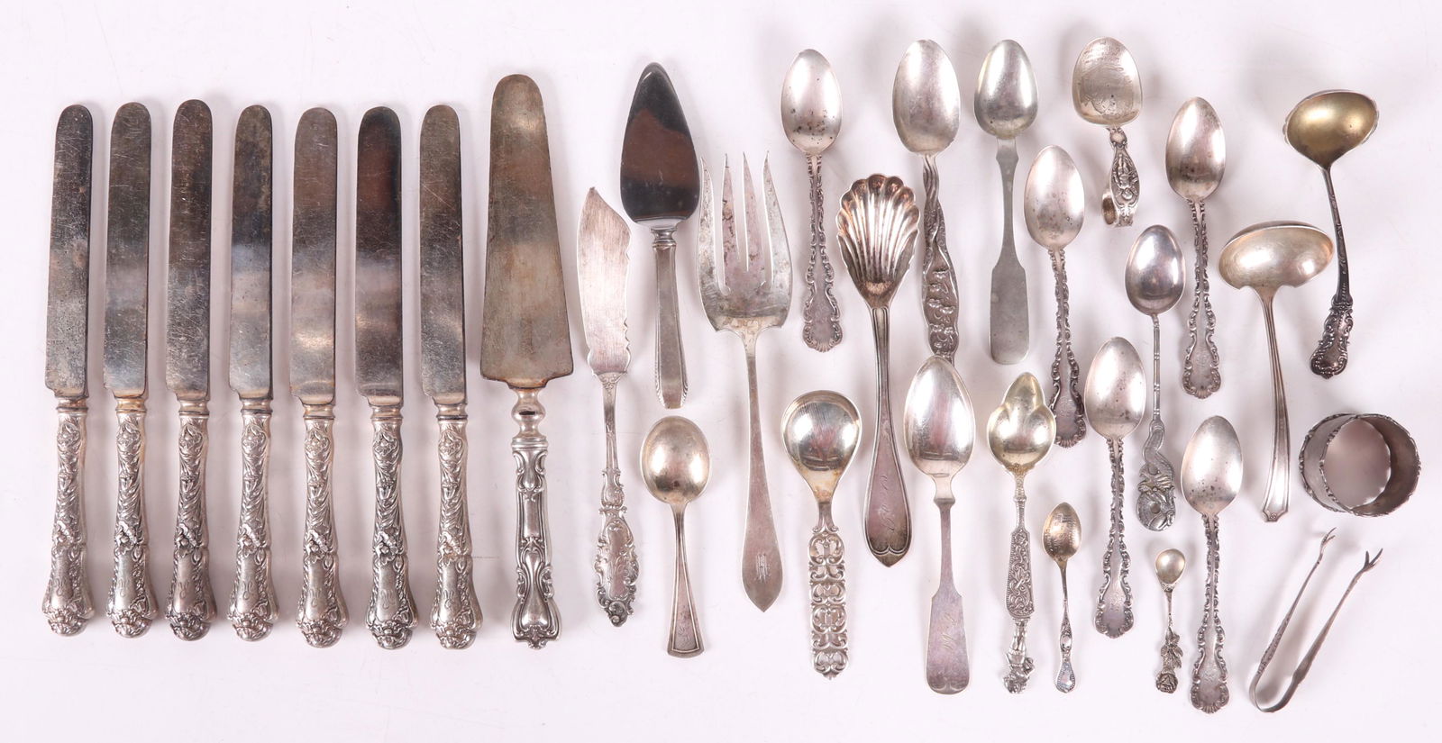 Estate Lot, Sterling Silver Flatware (1 of 13)