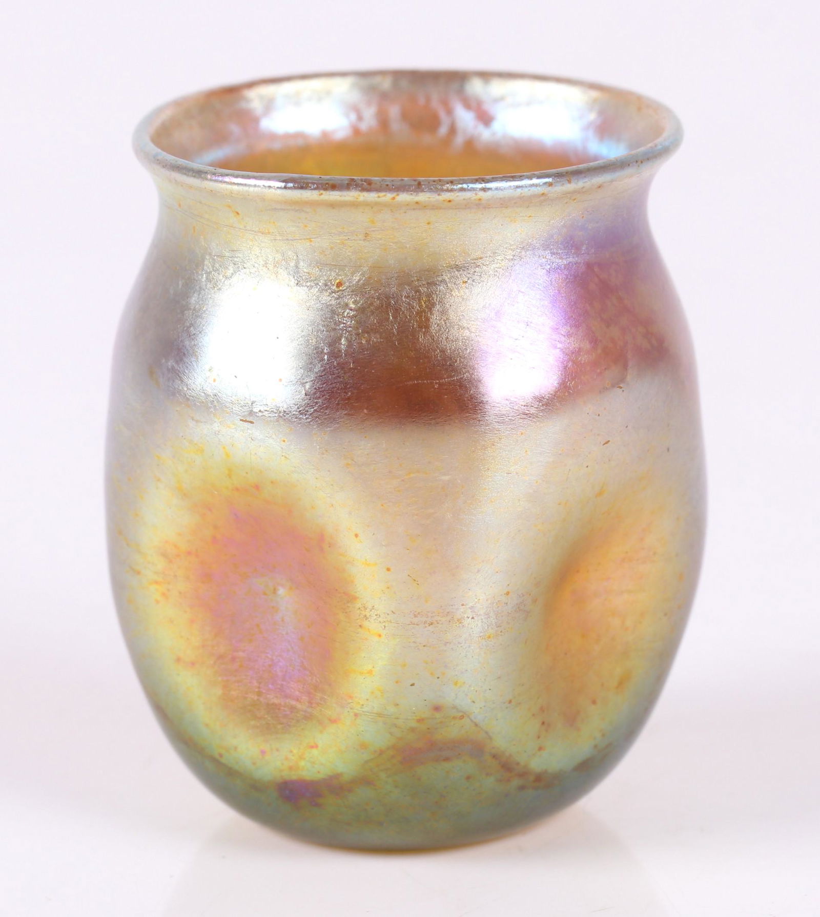 A Tiffany Favrile Glass Toothpick Holder (1 of 5)