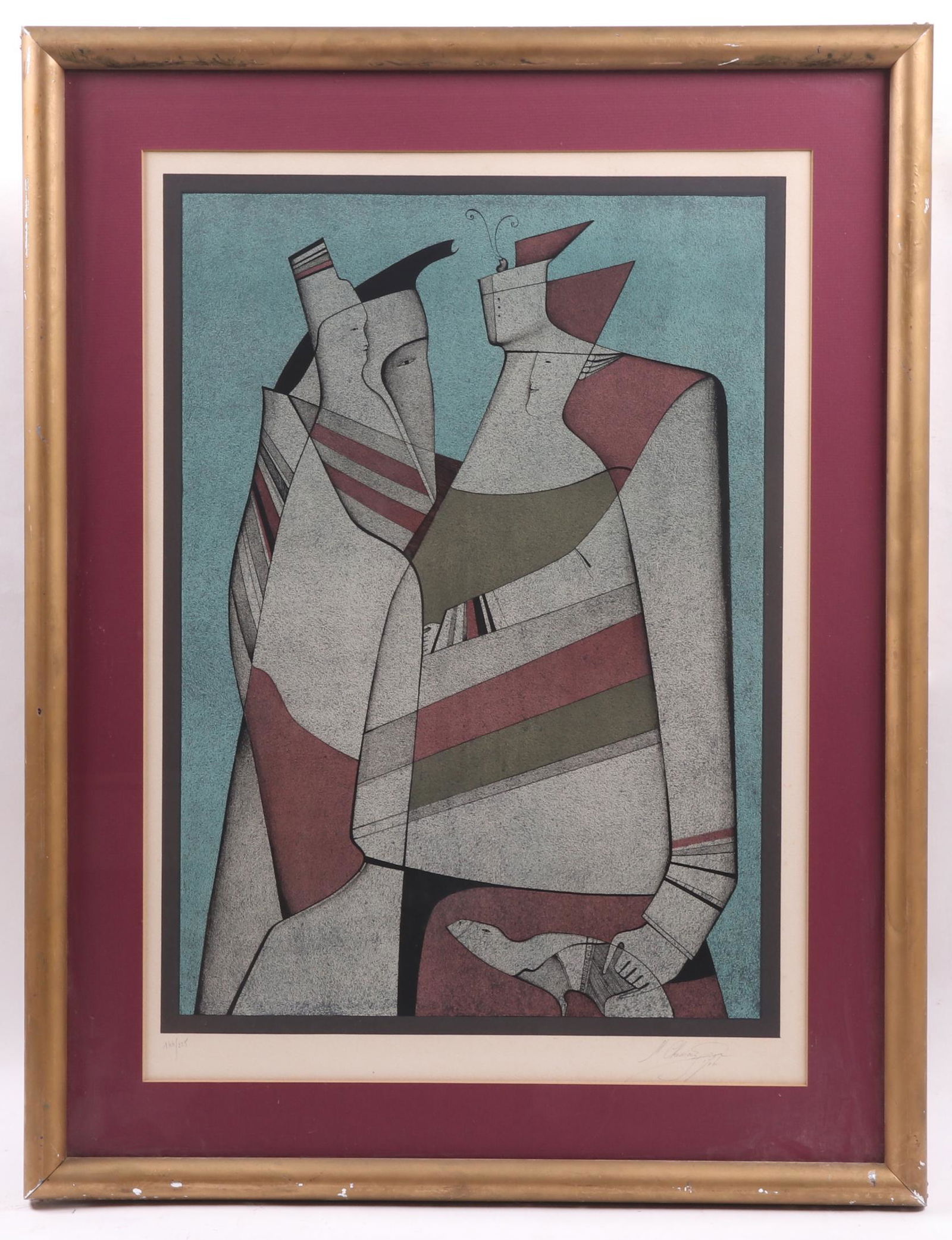 Mihail Chemiakin (Russian, b. 1943) Lithograph (1 of 9)