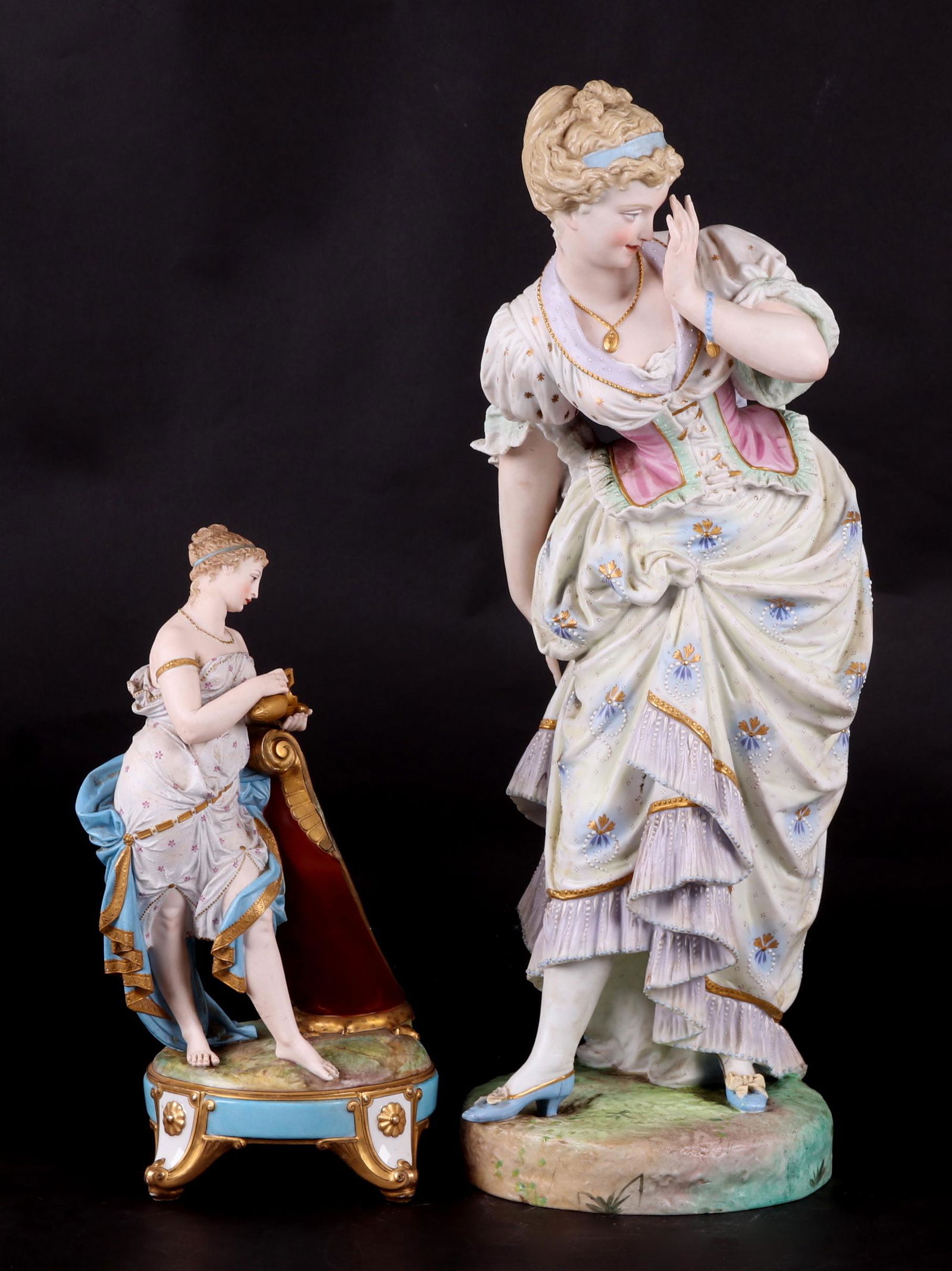 Two Large Bisque Figures Including Vion & Baury (1 of 16)