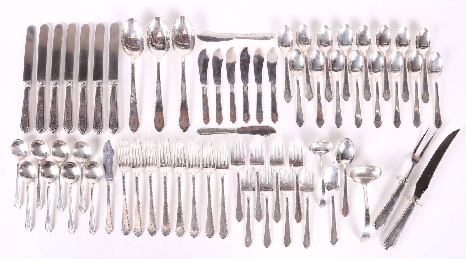 A Sterling Silver Service, Lunt William and Mary (1 of 7)