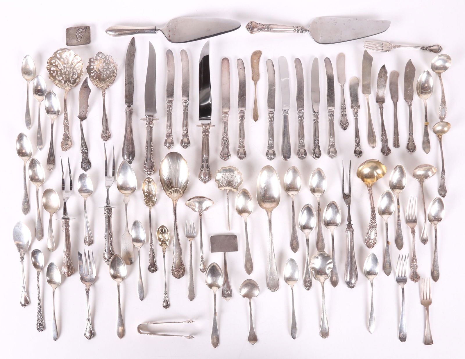 An Estate Lot of Sterling SIlver Flatware (1 of 12)
