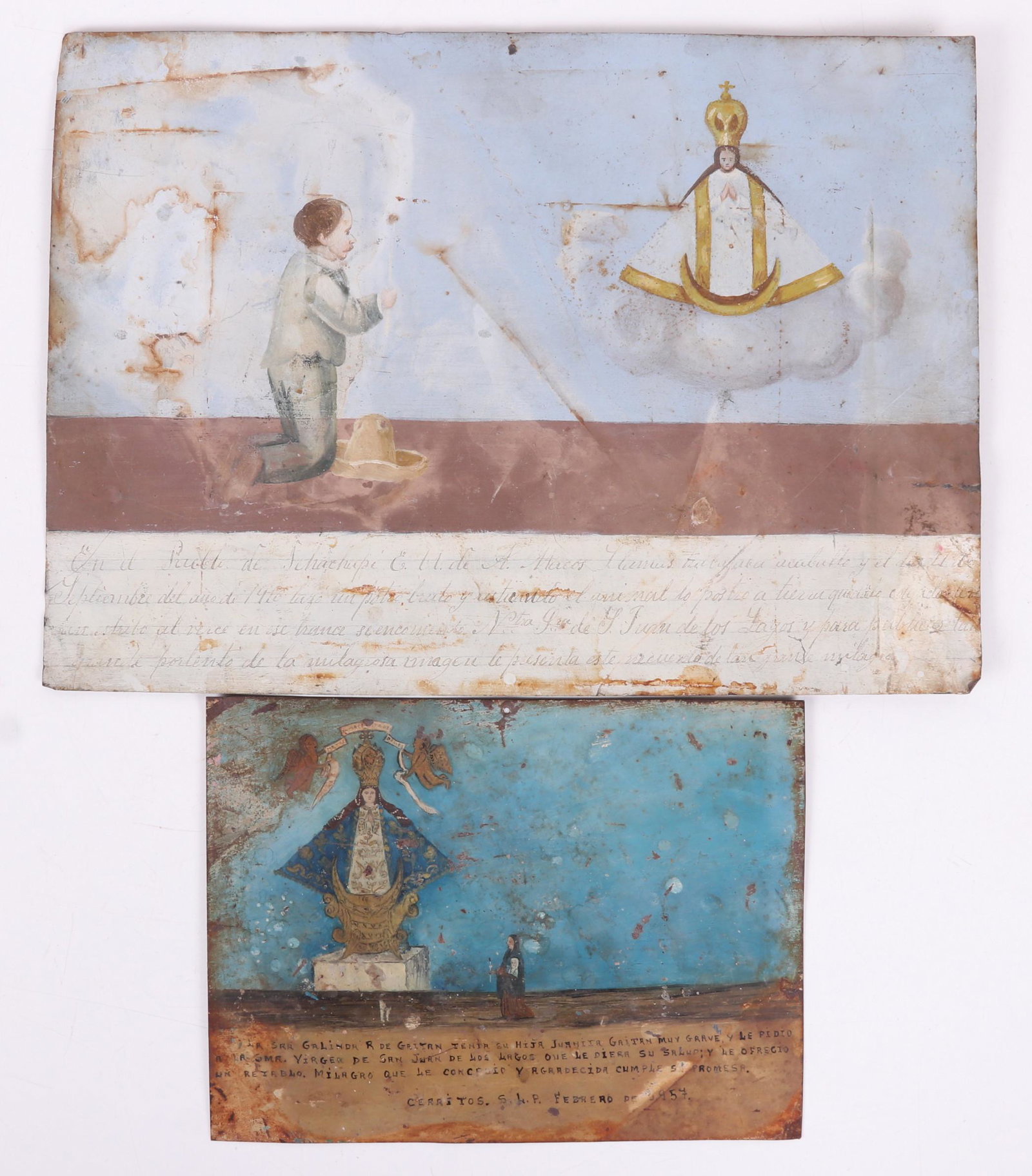Two Retablos On Tin (1 of 16)