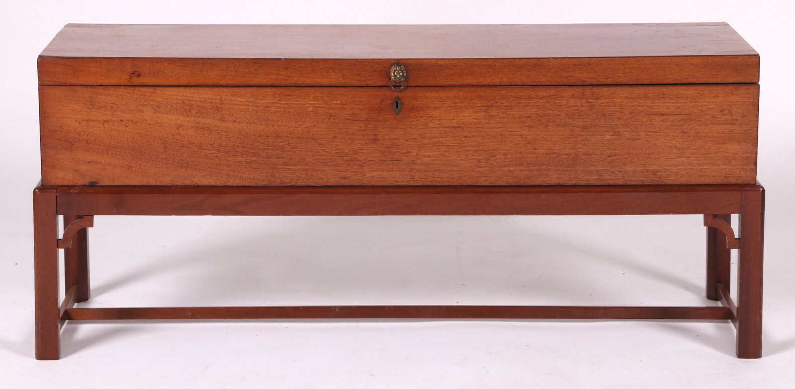 An English Mahogany Box on Stand (1 of 9)