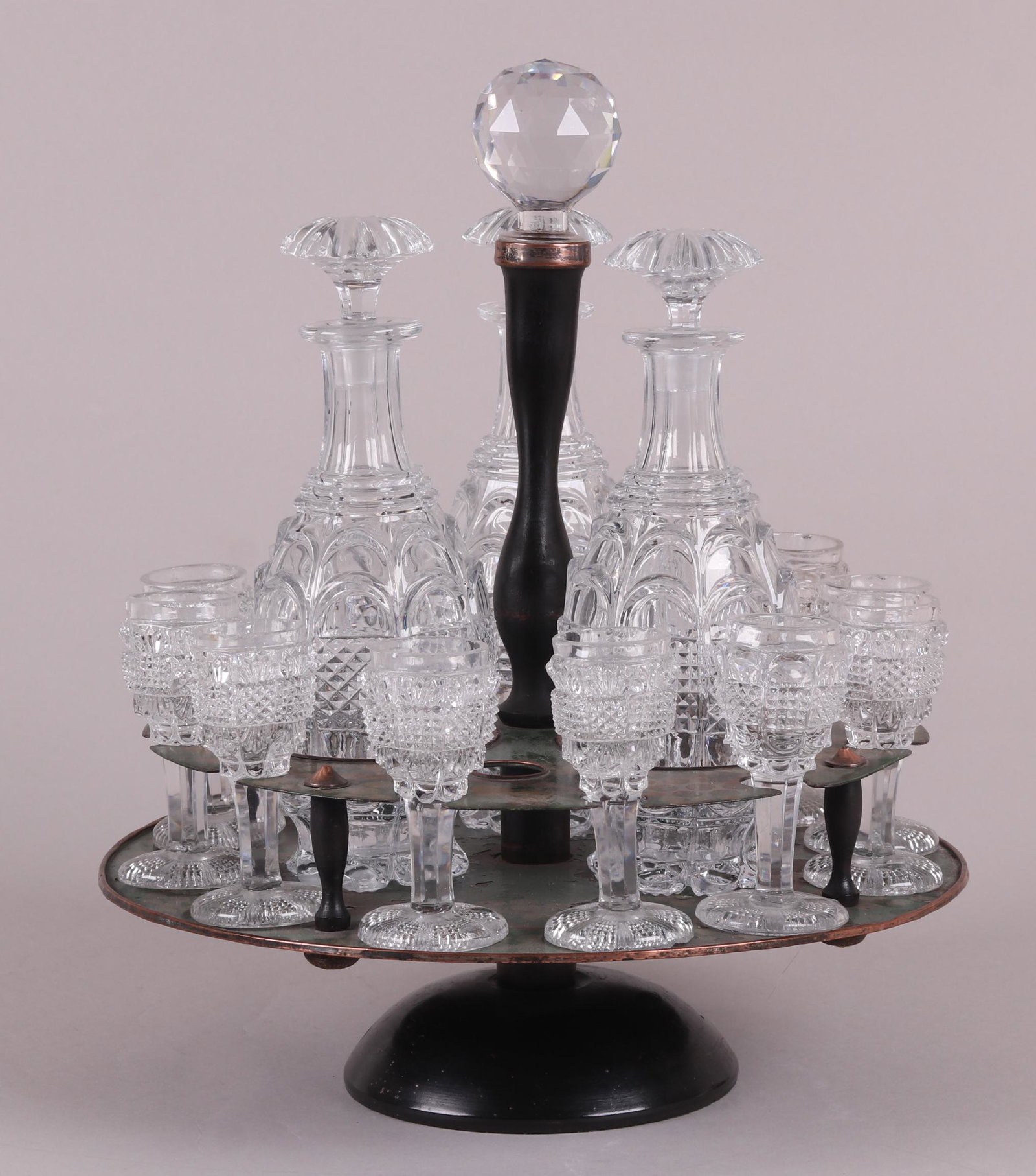 A Regency Tole Painted Liquor Stand (1 of 13)