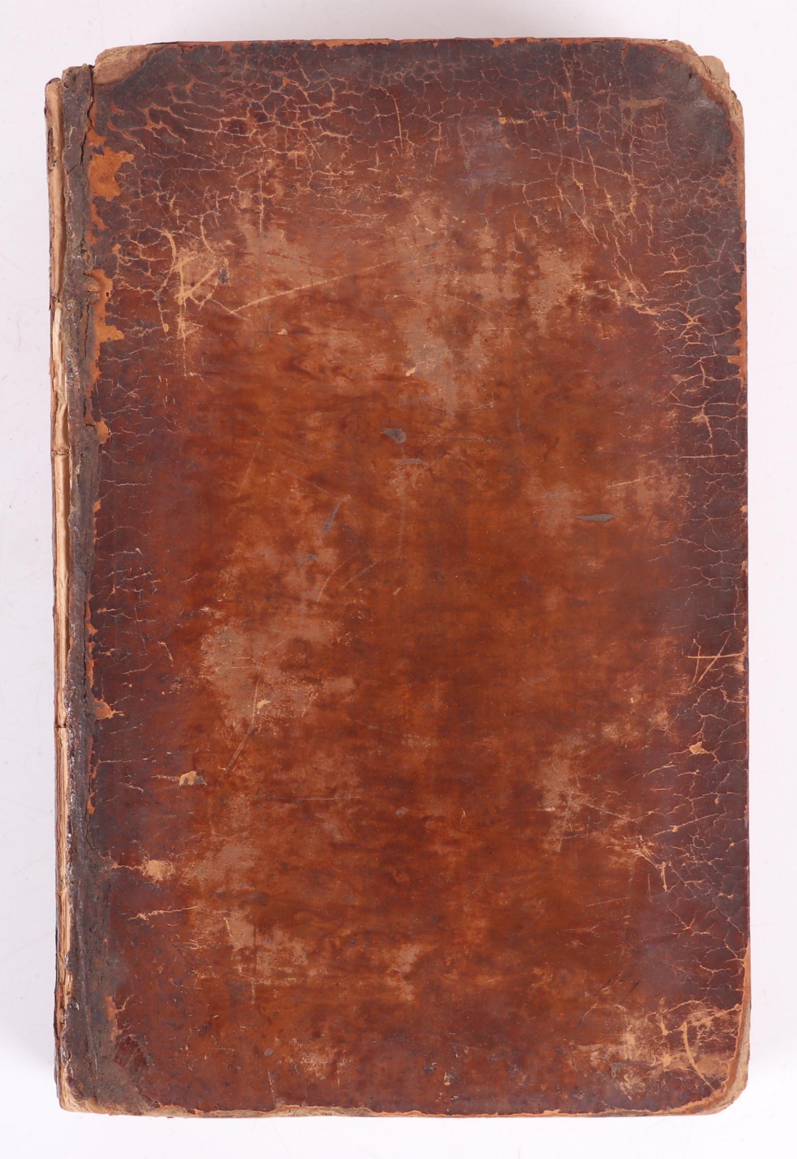 Shakespeare, Henry VI, 18th Century Edition: An unknown edition of the First Part of King Henry VI, full leather binding. Dimensions: 9 1/2" x 6" x 1 1/2". Provenance: From a Main Line Estate