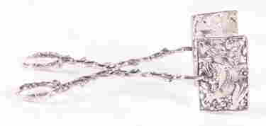 A Pair of Sterling Asparagus Tongs