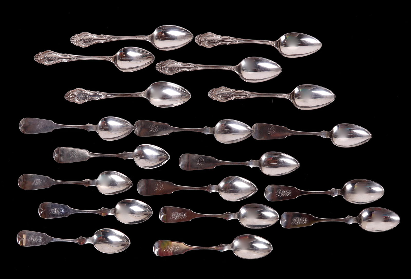 New Jersey Coin Silver and Sterling Spoons (1 of 10)