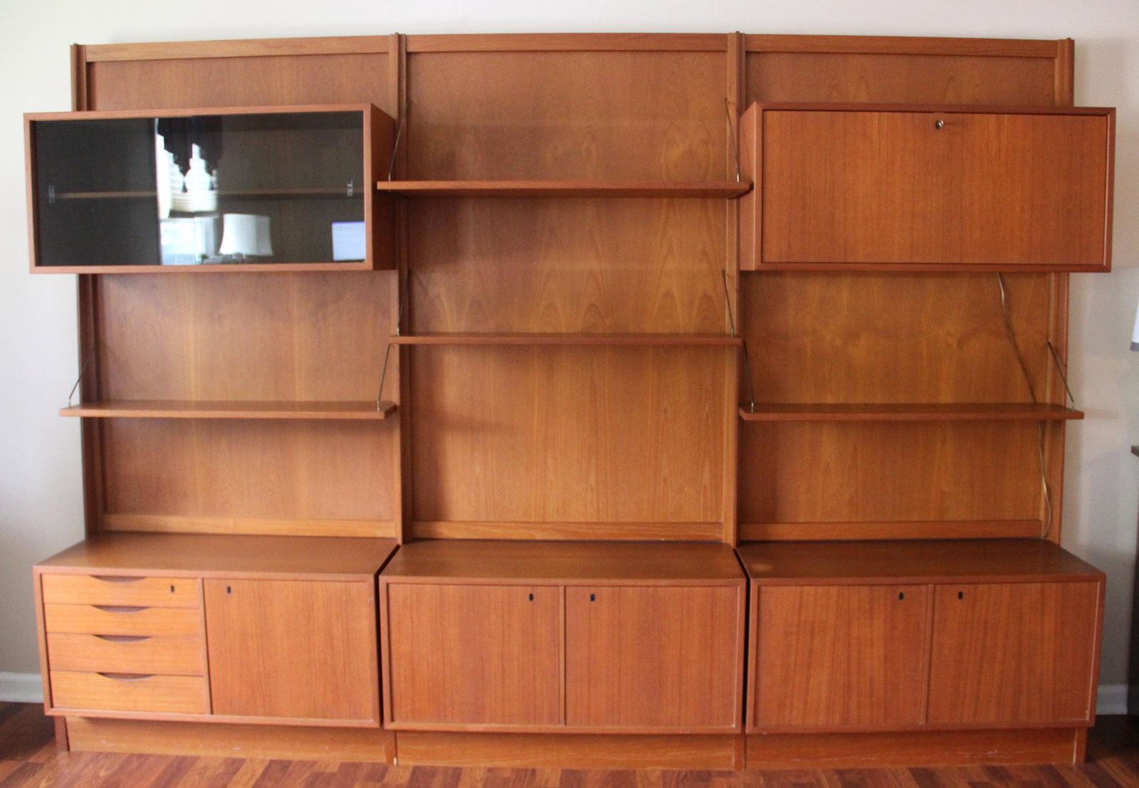 A Danish Modern Teak Wall Unit (1 of 10)