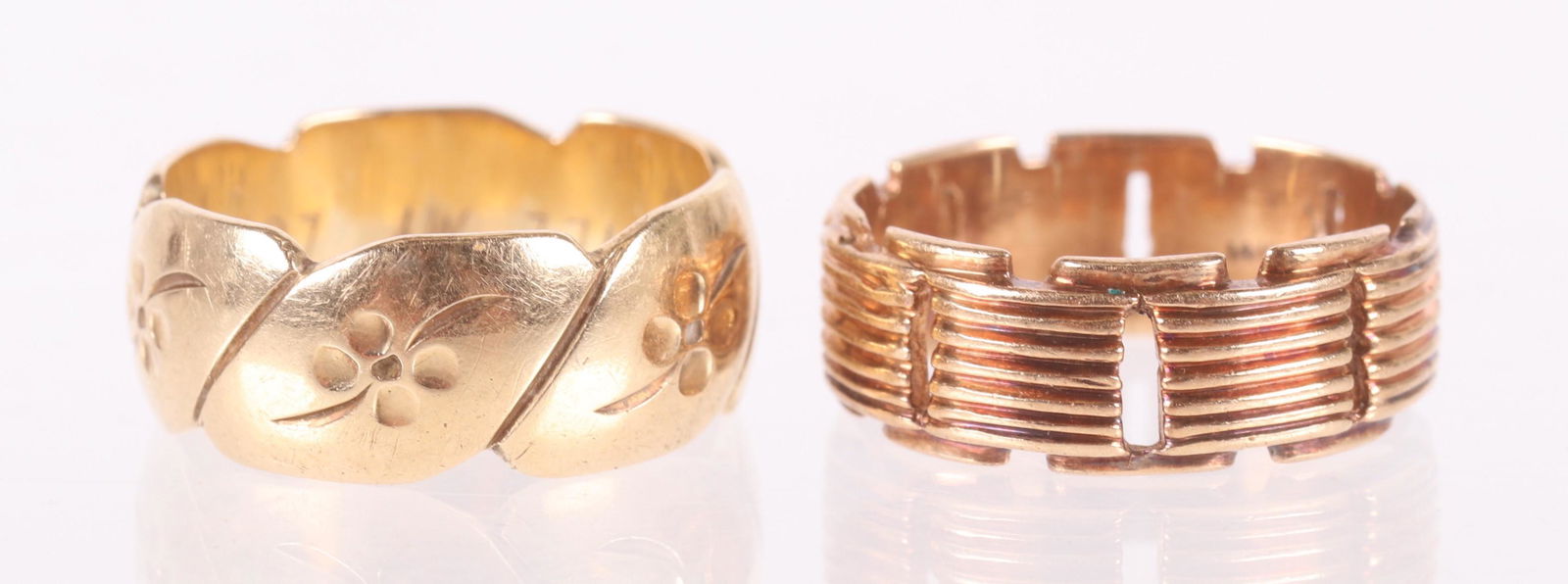 Two 14k Gold Bands (1 of 6)