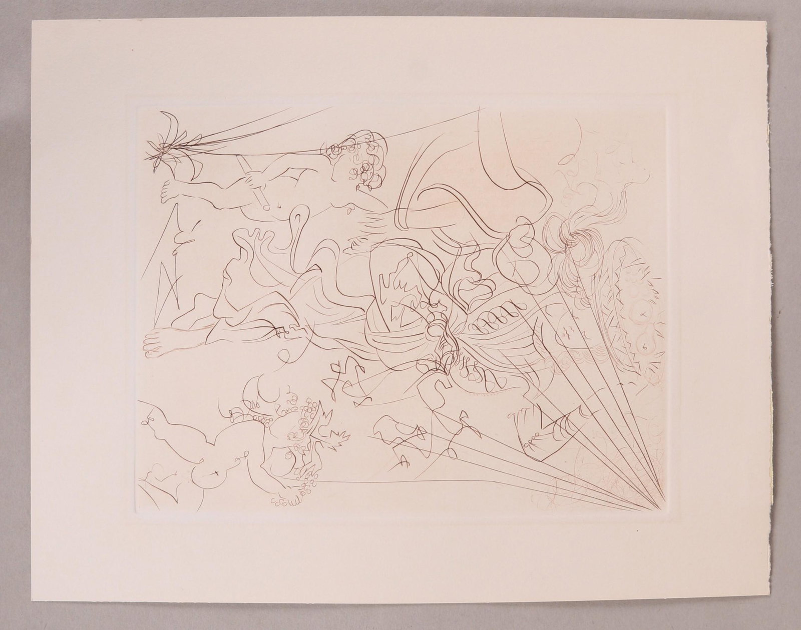 A Salvador Dali Etching (1 of 5)