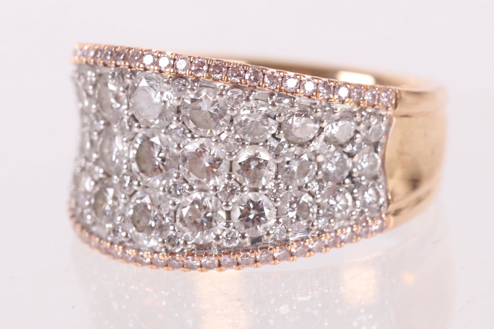 An 18k Gold and Diamond Ring (1 of 5)