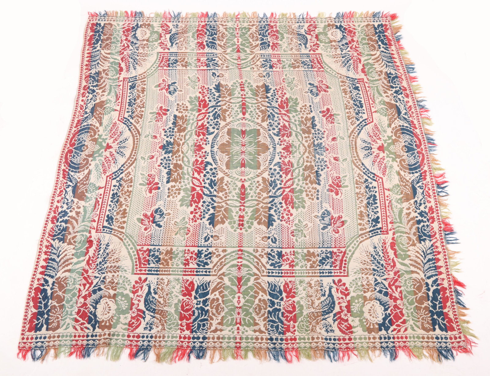 An American Jacquard Coverlet (1 of 6)
