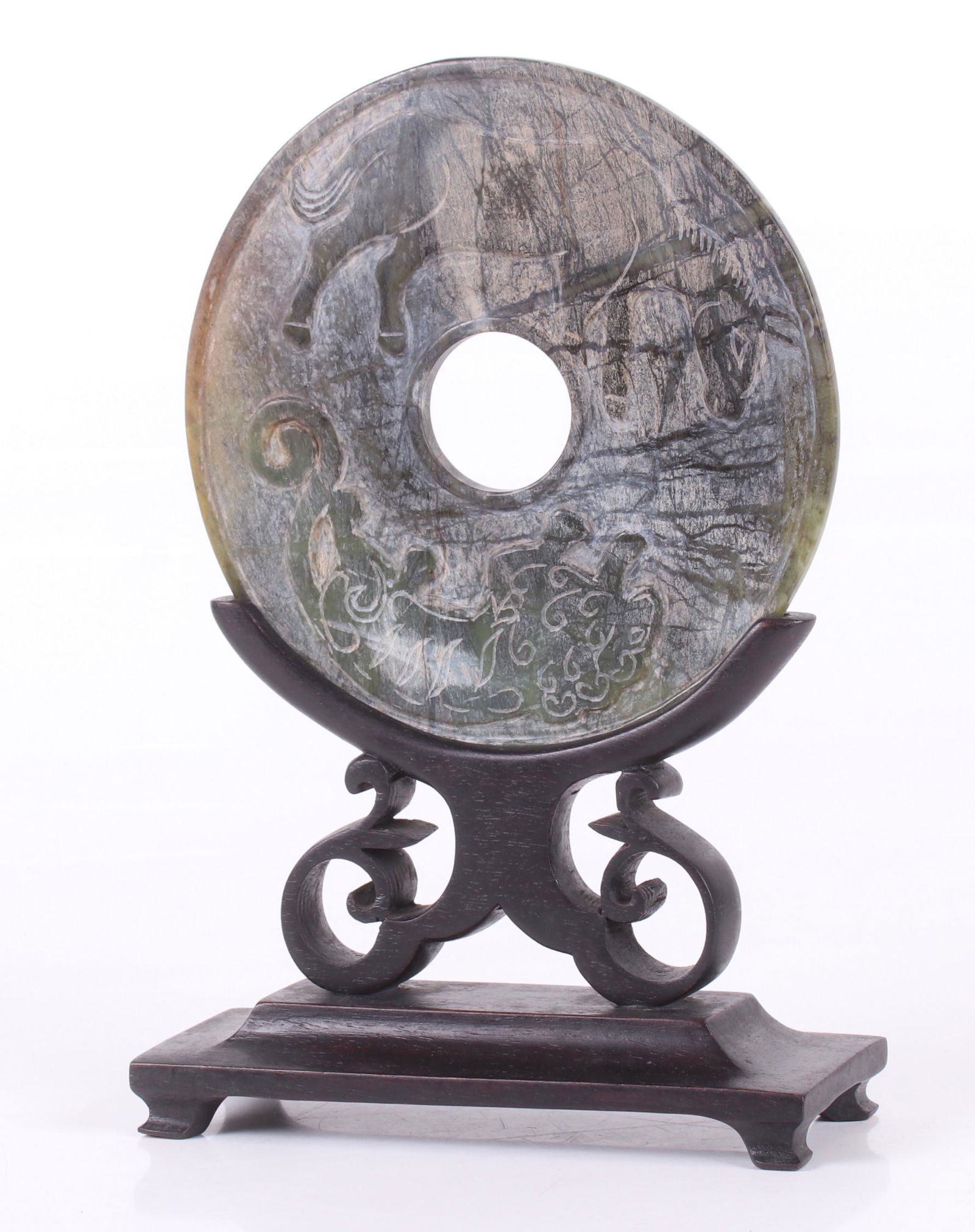 A Chinese Archaic Style Jade Disc (1 of 7)