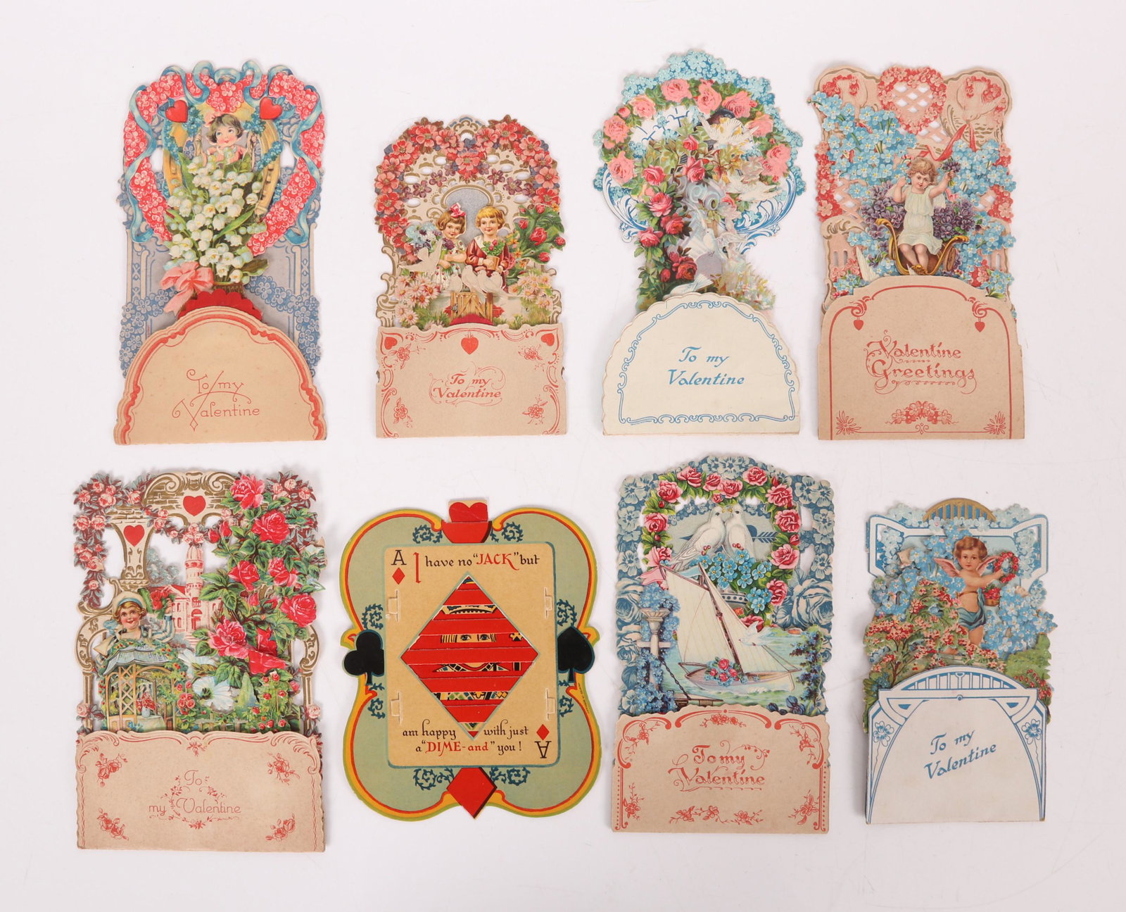 A Group of Antique Valentine Cards (1 of 10)