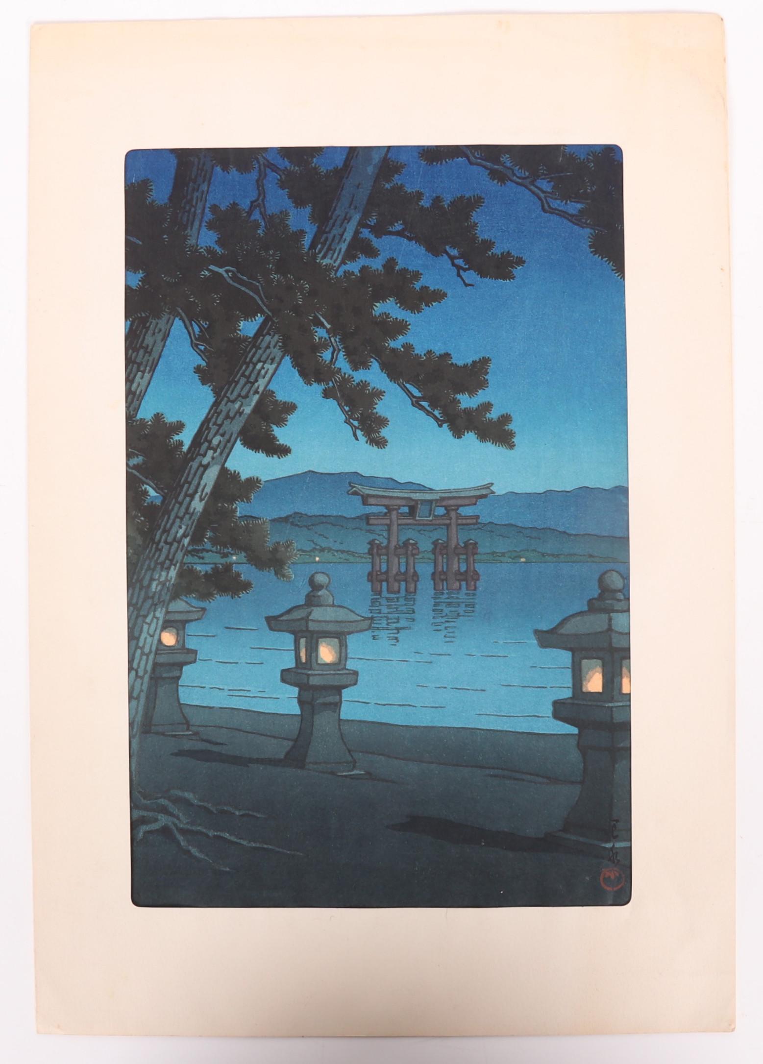 Kawase Hasui, Japanese Woodblock Print (1 of 6)