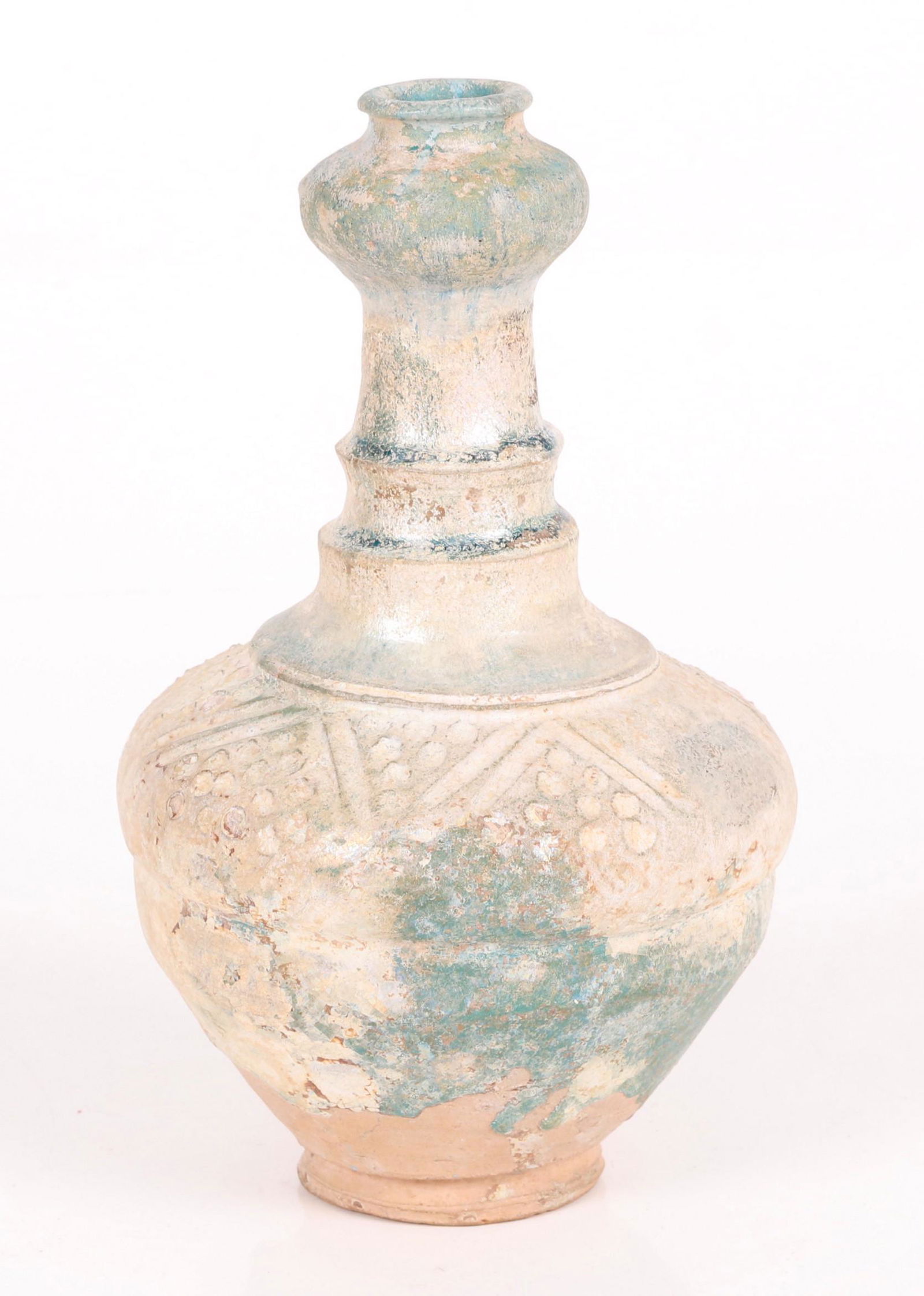 A Persian Turquoise Glazed Vase (1 of 6)
