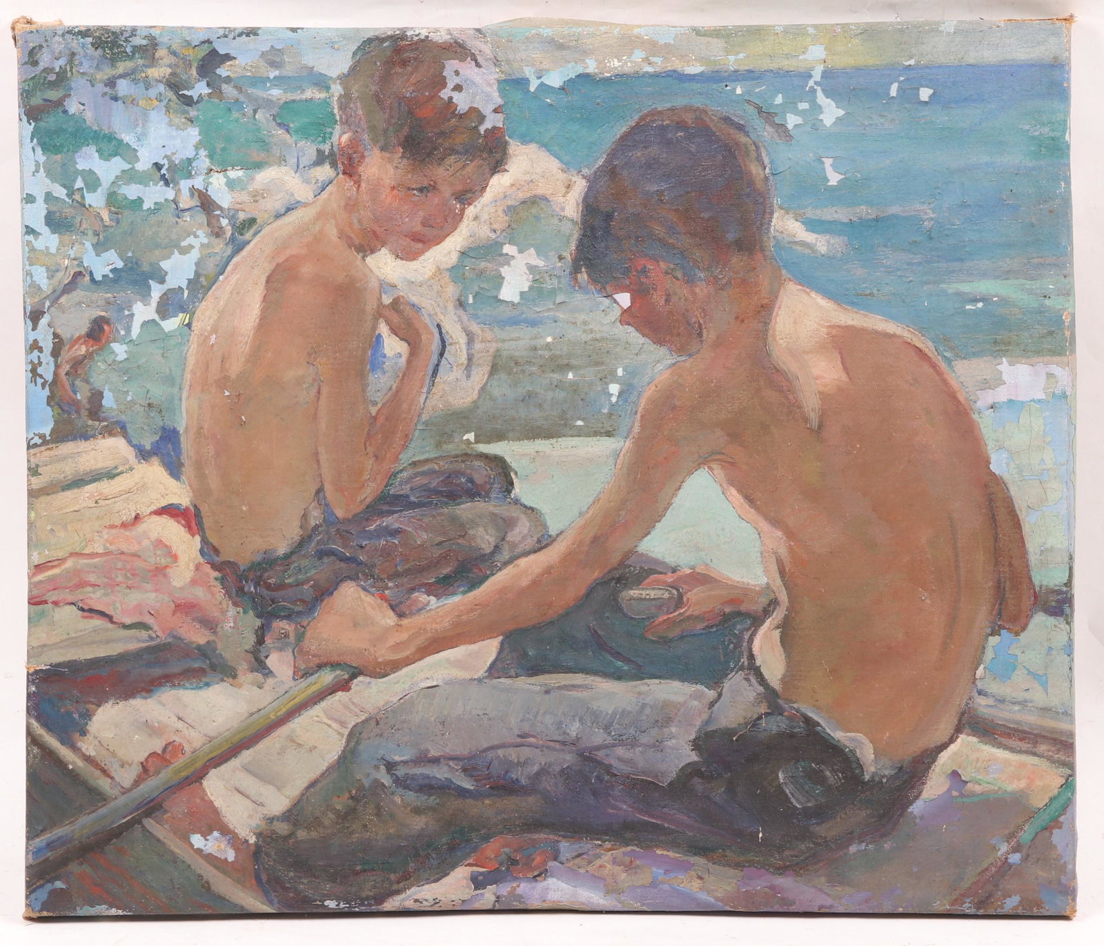 John Thomas Nolf (1872 - 1950) Oil on Canvas (1 of 8)