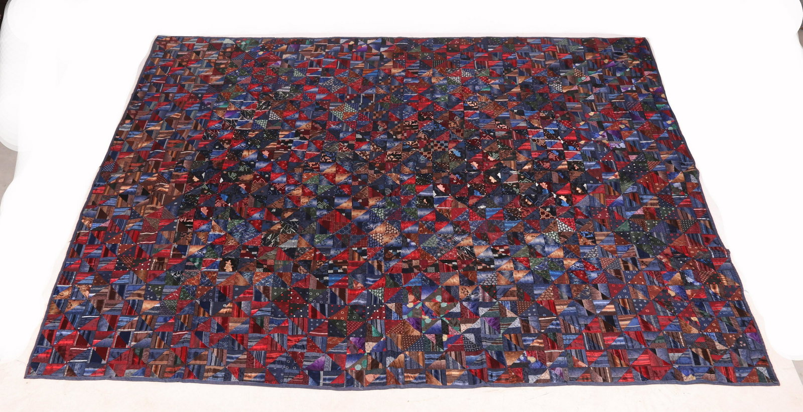 A Silk Tie Quilt (1 of 6)