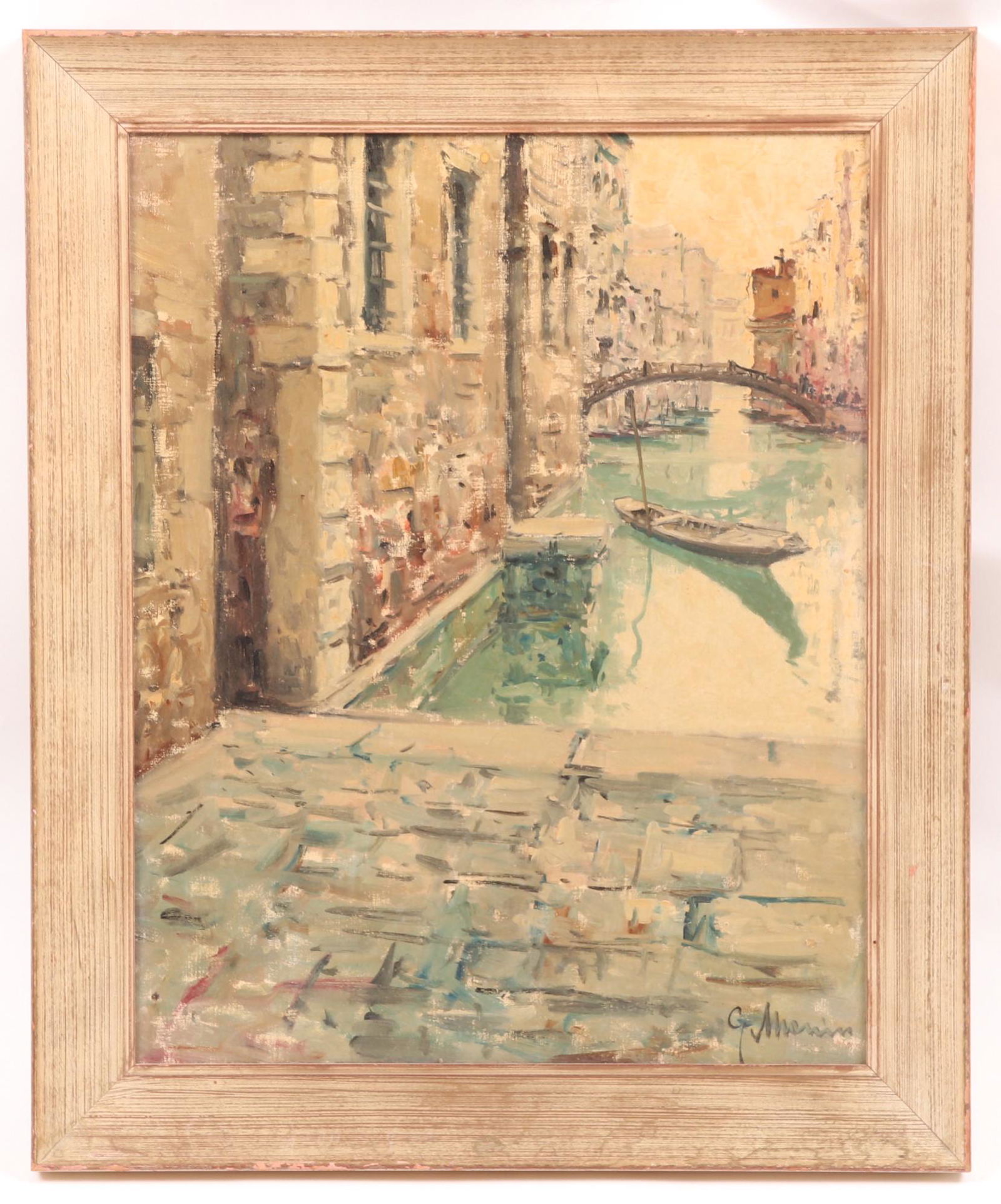 A Venetian Scene, Oil on Canvas (1 of 6)