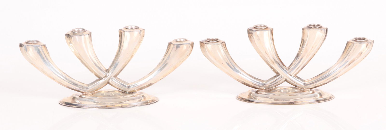 Sterling Mid Century Candelabra by Hazorfim (1 of 6)