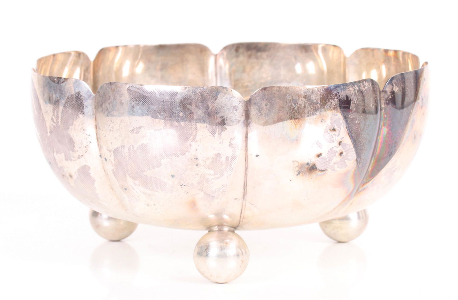 A Mid Century Mexican Sterling Bowl (1 of 4)