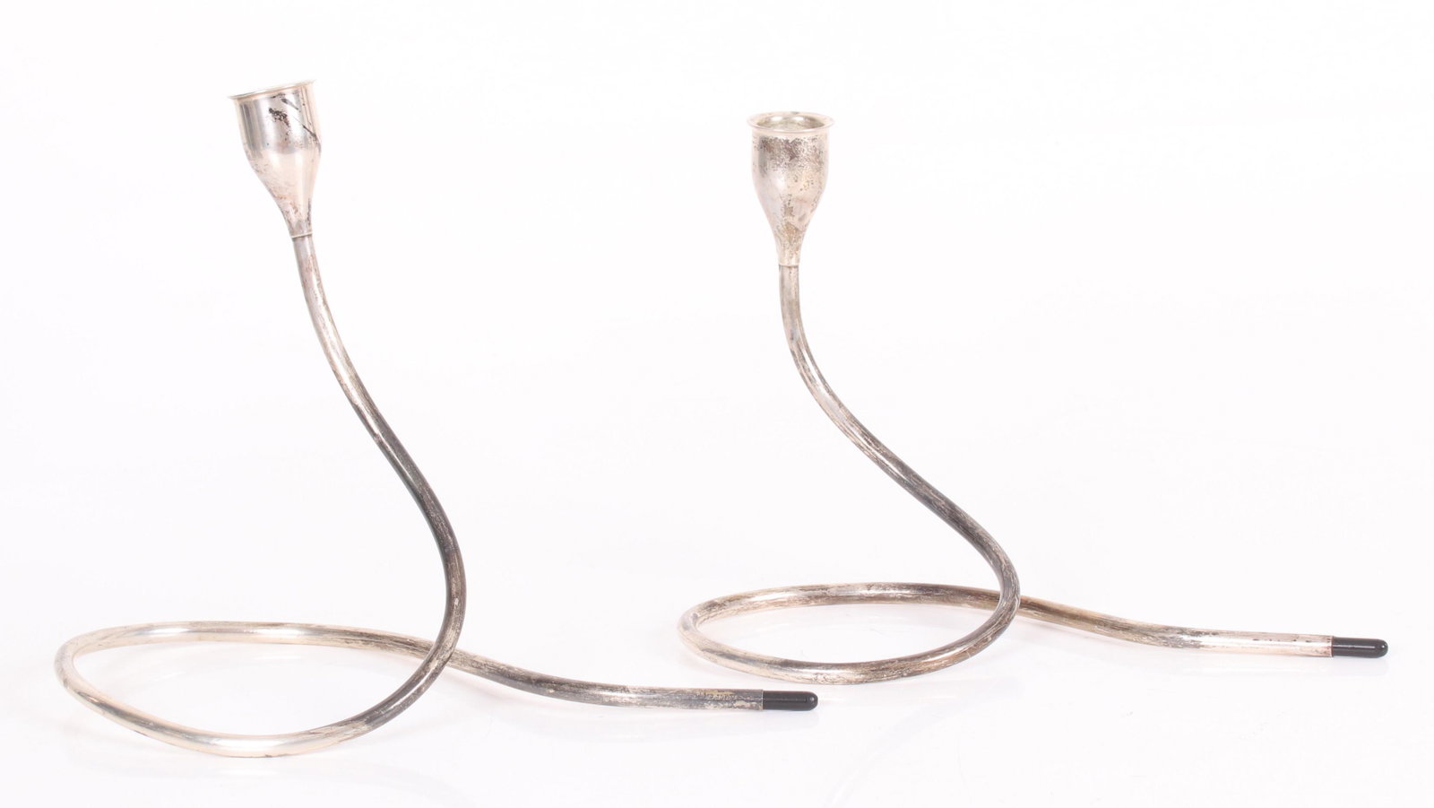 A Pair of Mid Century Candlesticks (1 of 5)