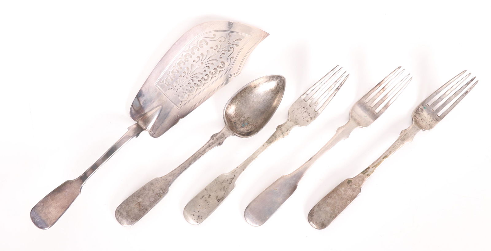 Silver English and German Flatware (1 of 7)