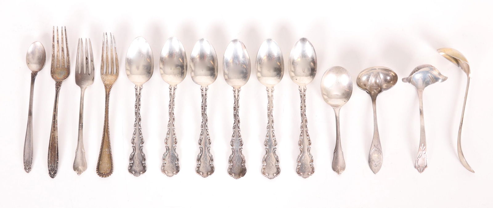 A Group of Sterling Flatware (1 of 9)