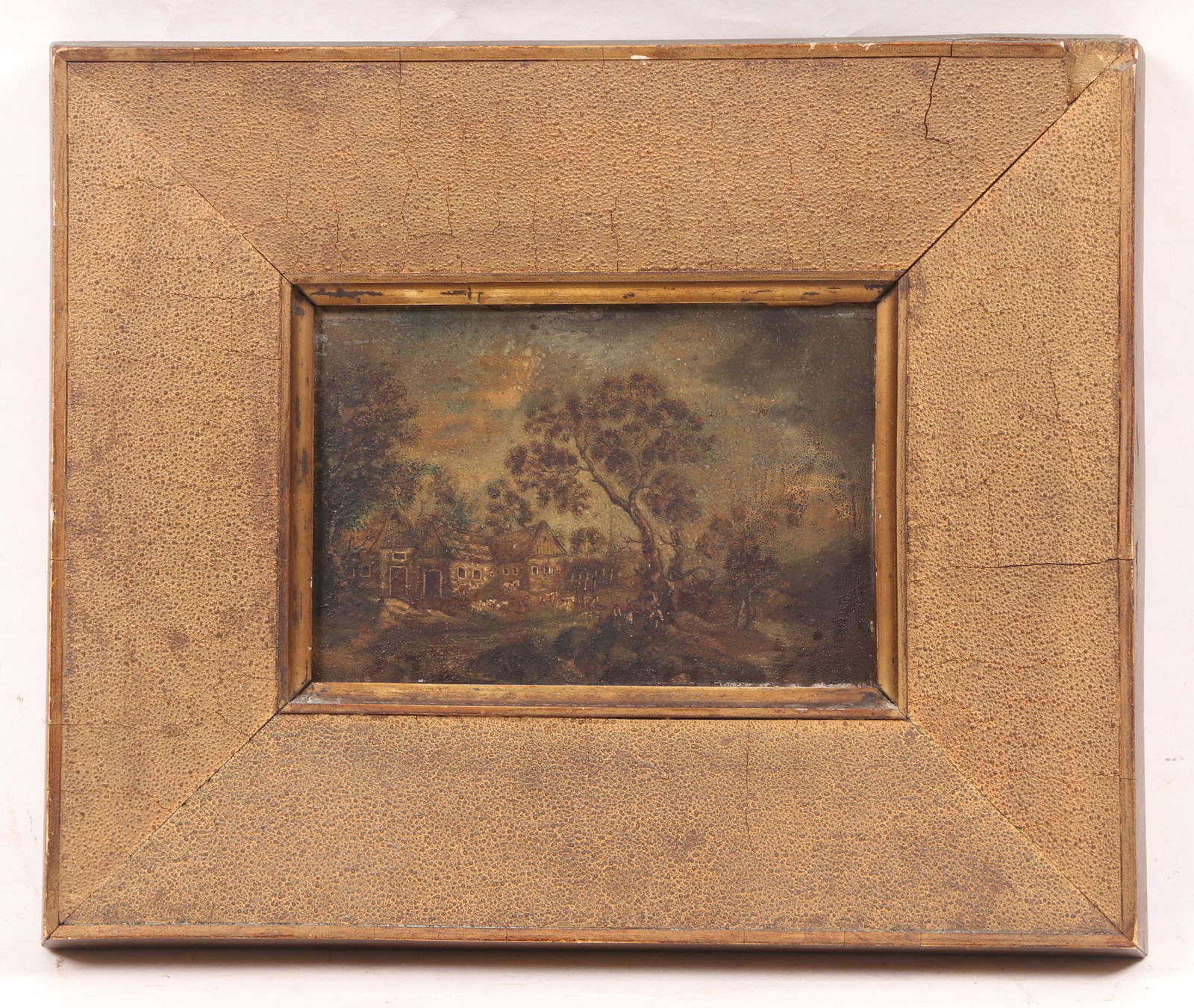 Continental School, (19th c.) Oil on Board (1 of 7)