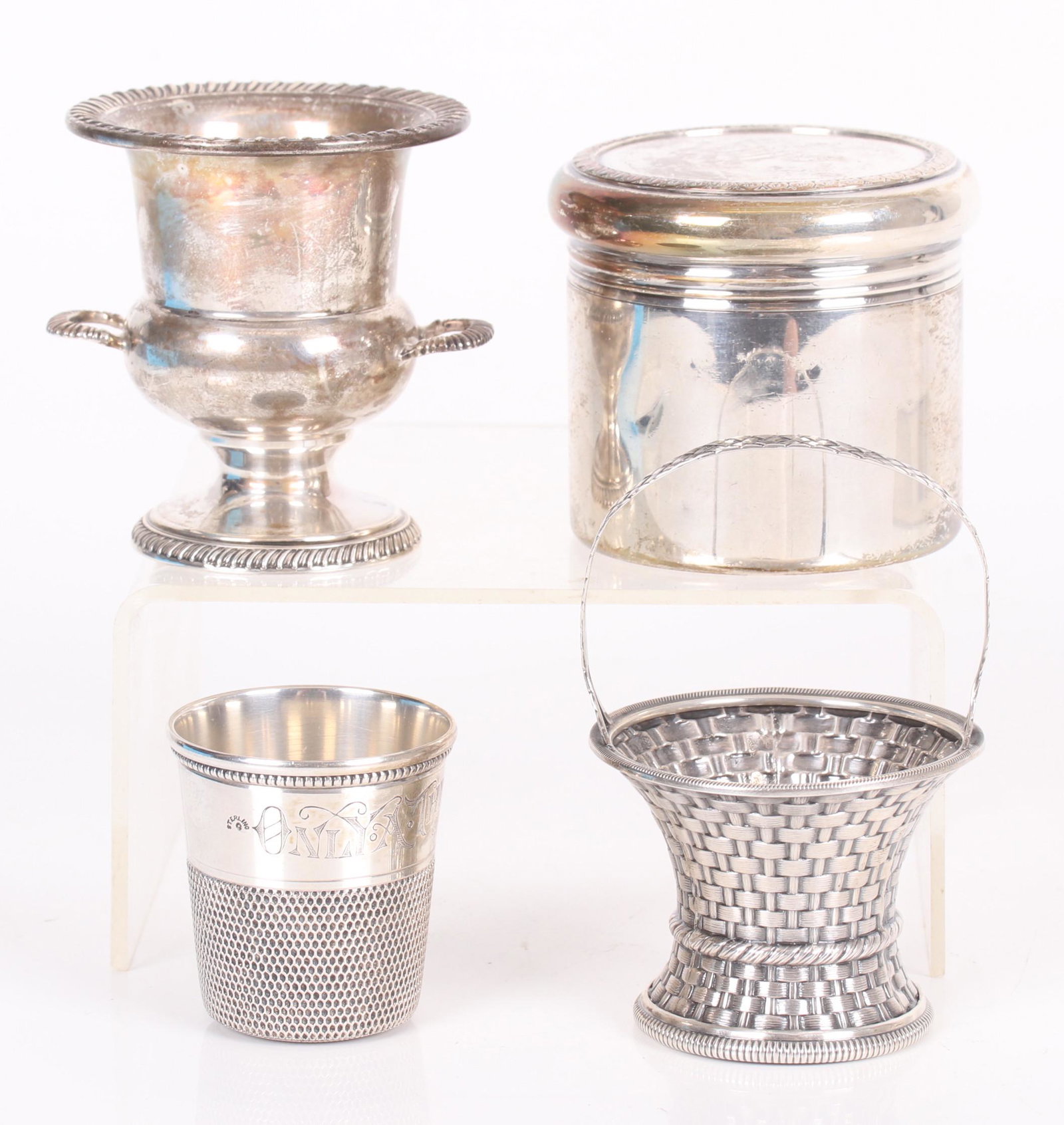 Four Small Sterling Items (1 of 12)