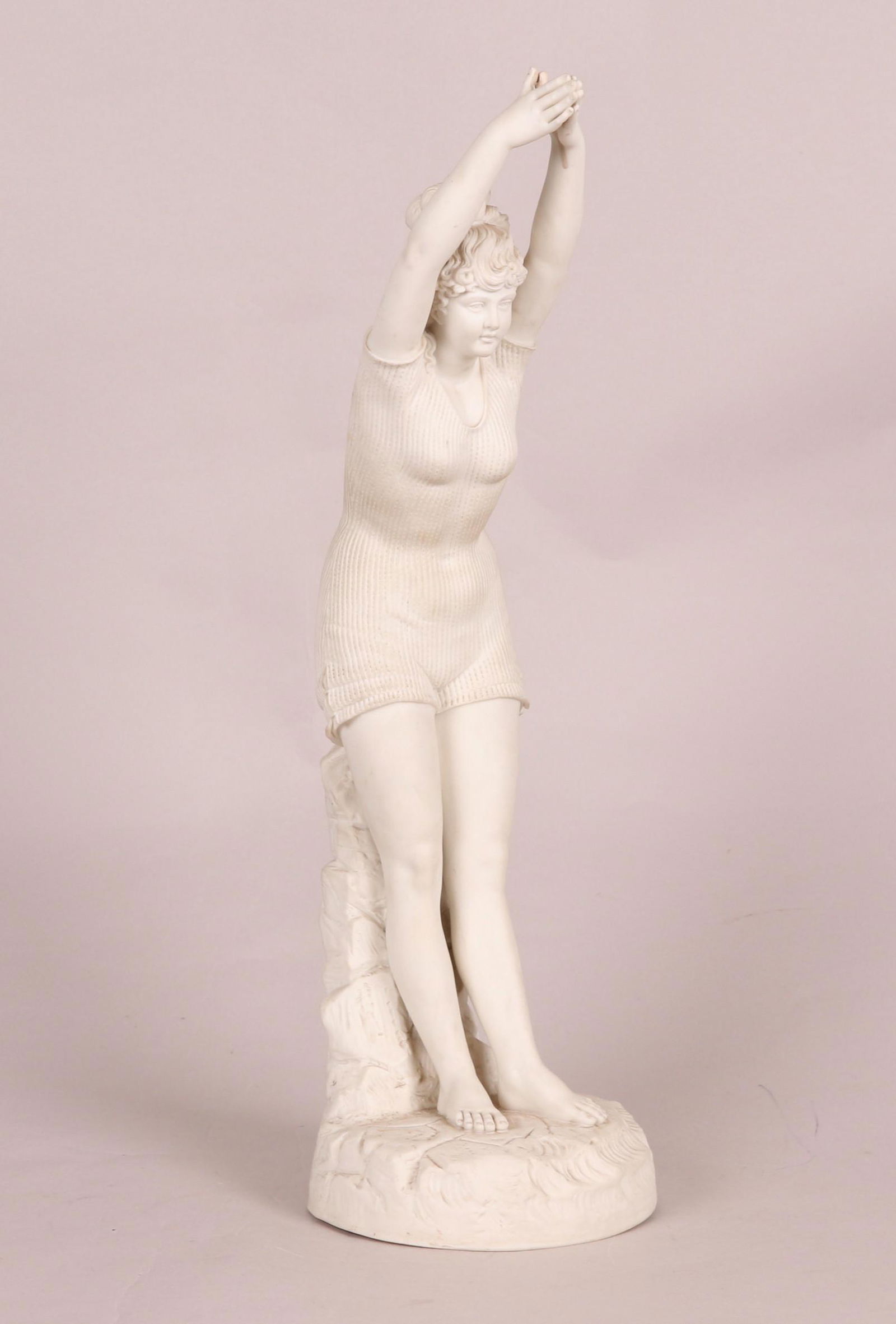 After Odoardo Tabacchi , Parian Figure (1 of 9)