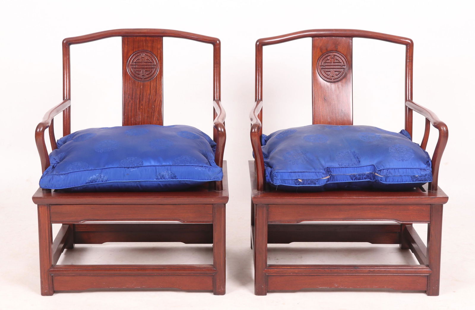 A Pair of Chinese Armchairs (1 of 9)