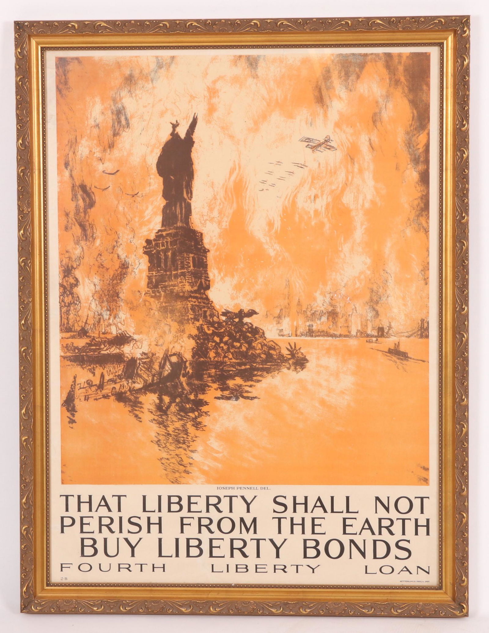 A WWI Poster, Joseph Pennell (1 of 8)