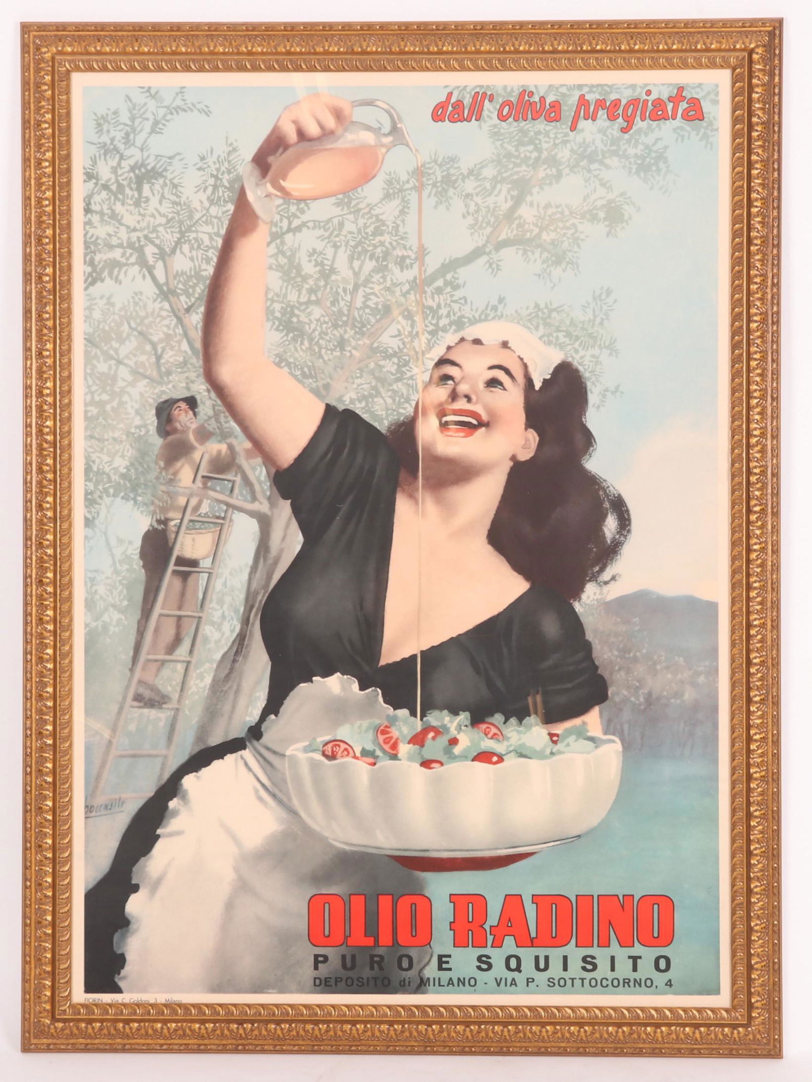 A Large Decorative Poster, Olive Oil (1 of 9)