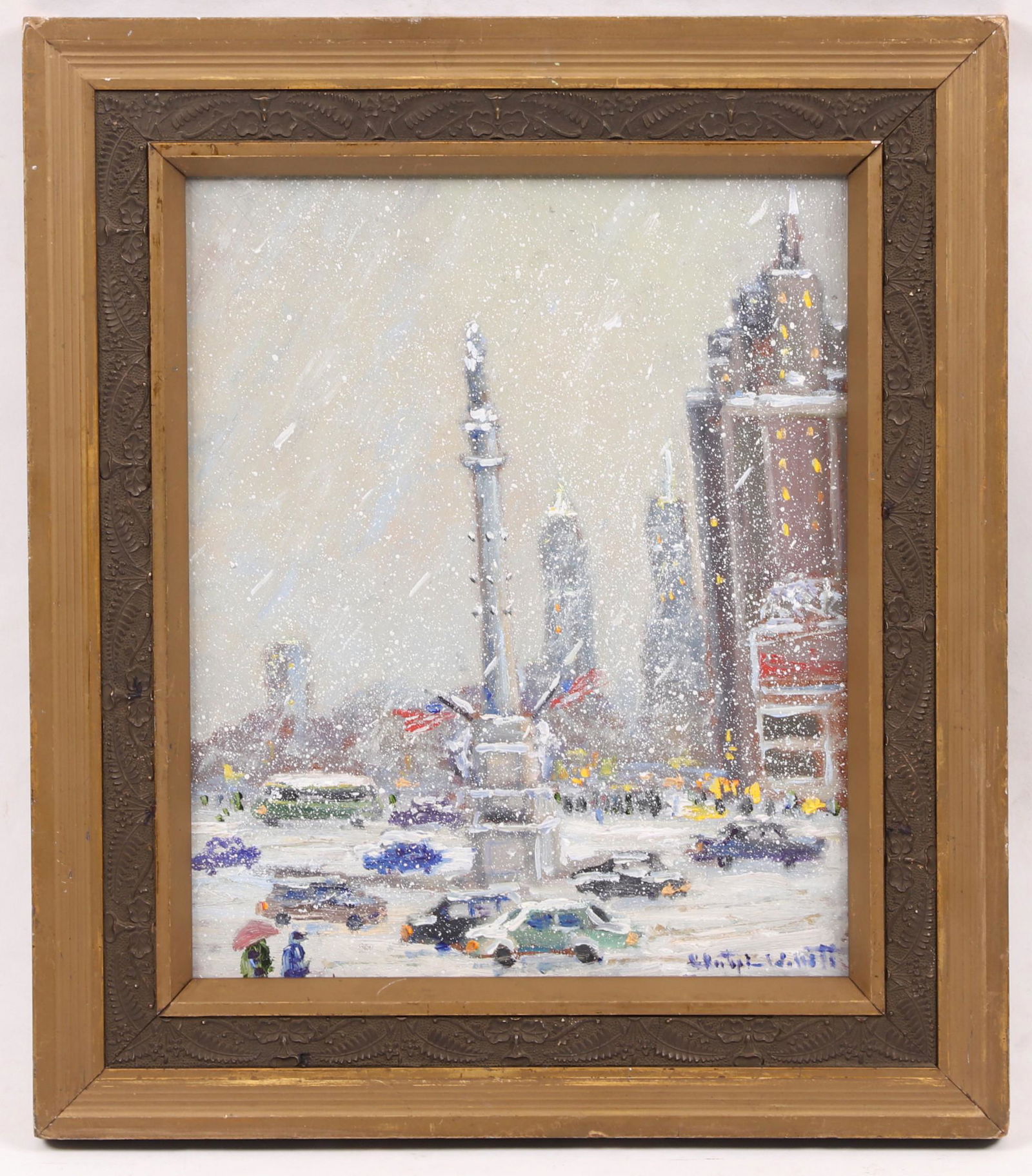 Christopher G. Willett (Born 1959) Oil on Board (1 of 7)