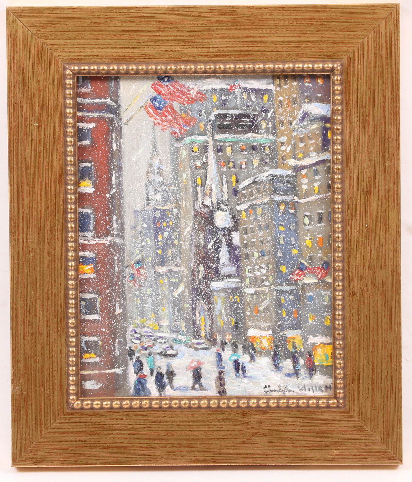 Christopher G. Willett (Born 1959) Oil on Board (1 of 6)