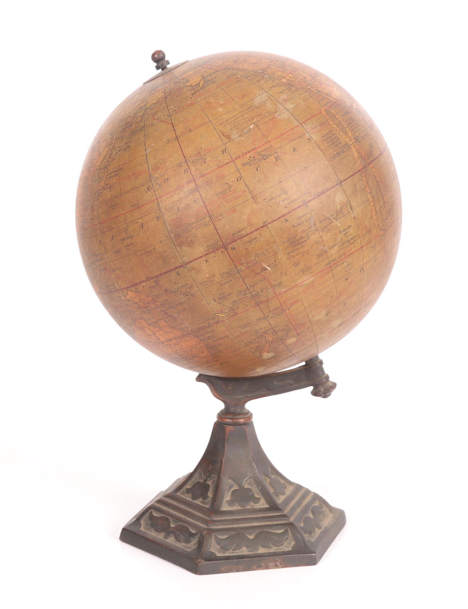 A Weber Costello Library Globe (1 of 9)
