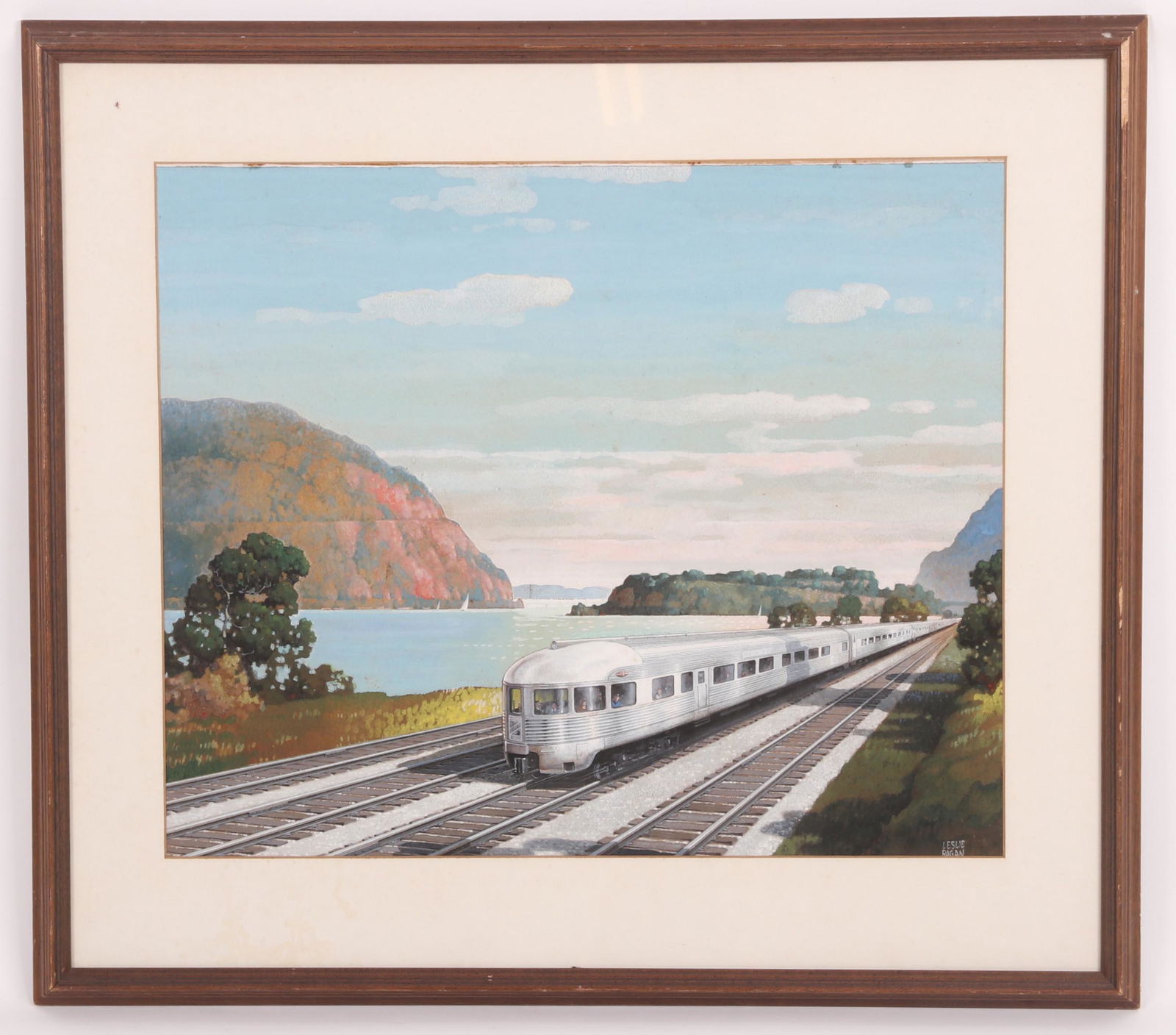 Leslie Darrell Ragan (1897 - 1972) Watercolor (1 of 9)