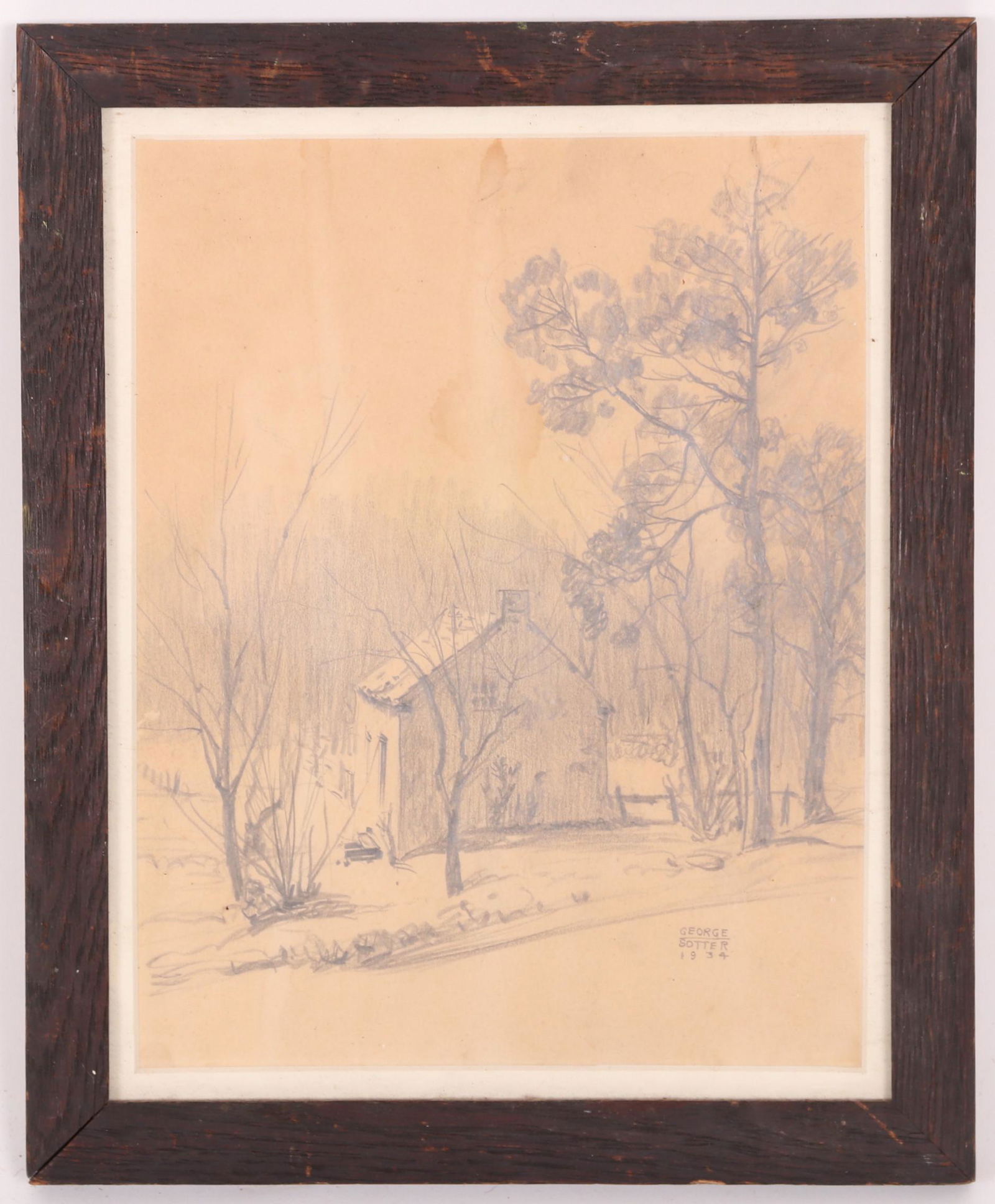 George William Sotter (1879 - 1953) Pencil (1 of 7)