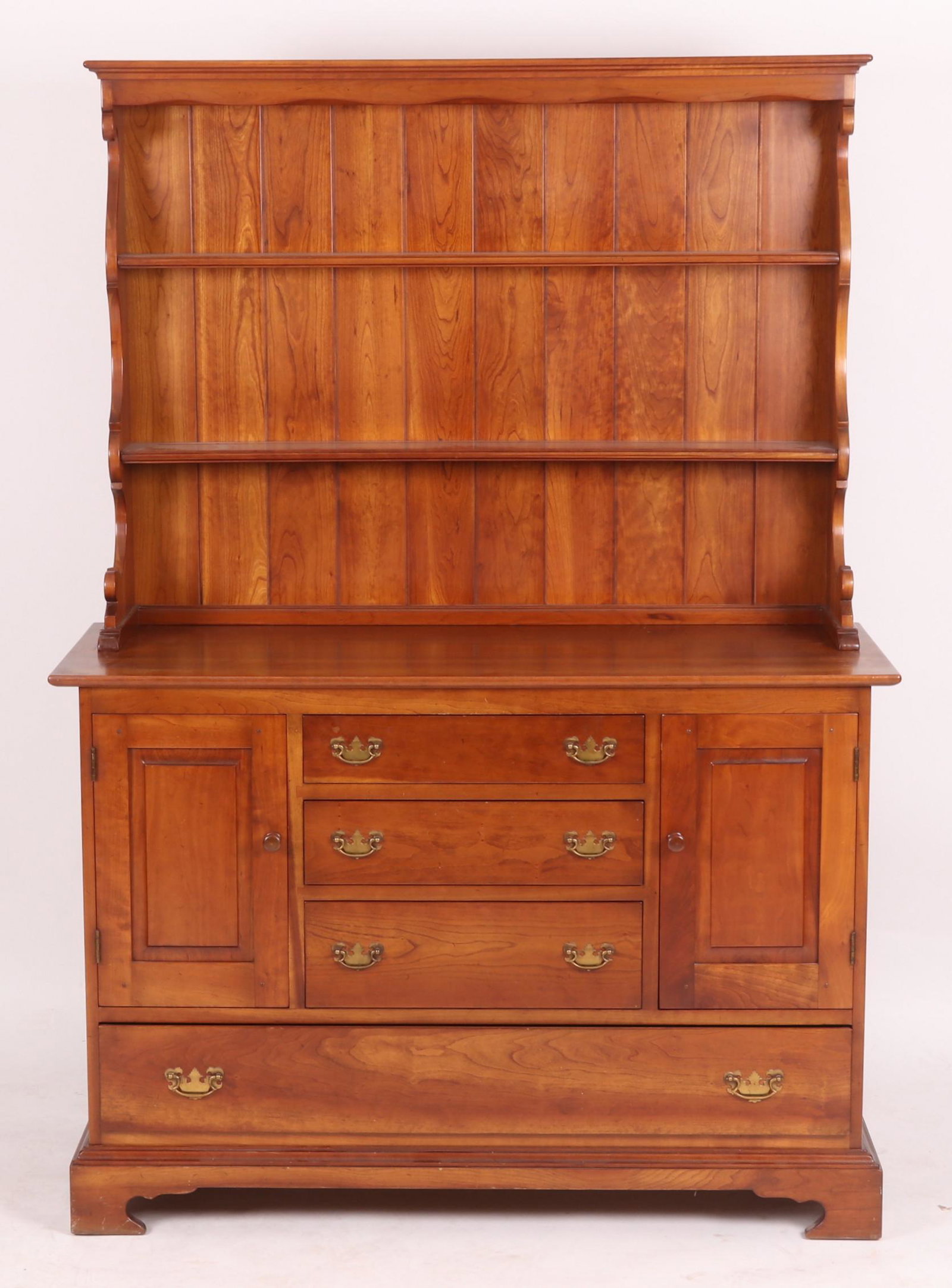 L. & J.G. Stickley Cherry Hutch (1 of 10)