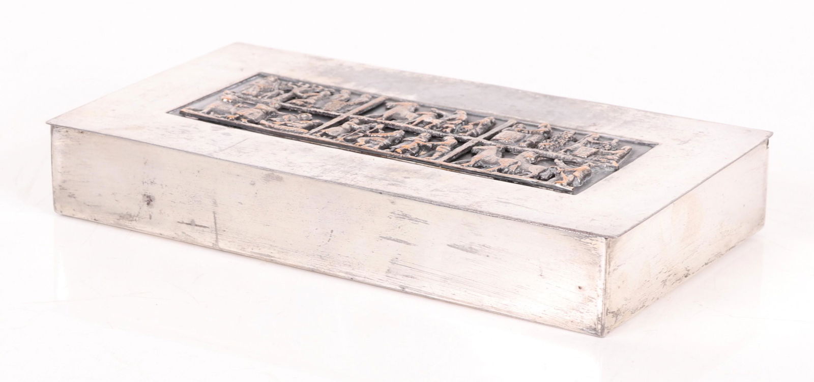 A Silver Plated Box by Margit Tevan (1901-1978) (1 of 7)