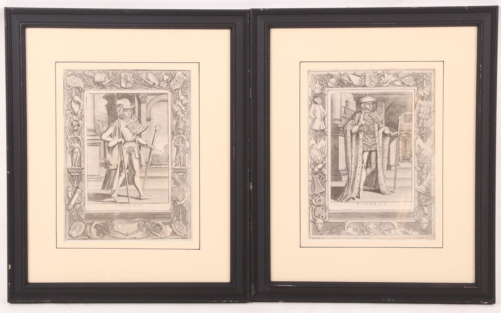 Two Old Master Engravings, Jan Goeree (1670-1731) (1 of 9)