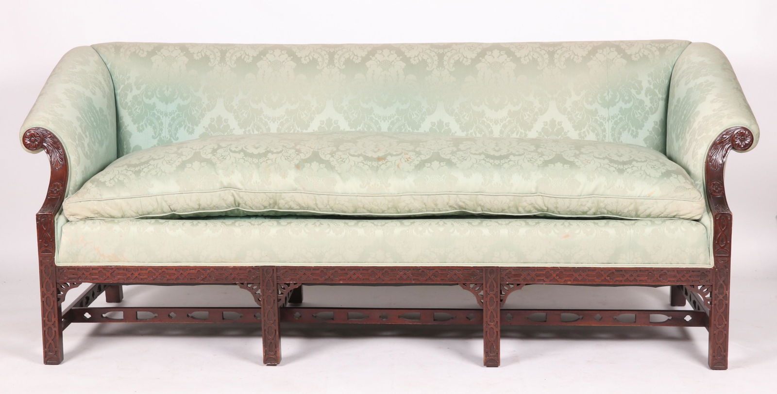 A Chinese Chippendale Style Sofa (1 of 10)