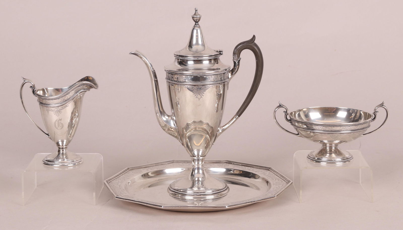 A Gorham Sterling Demitasse Set (1 of 11)